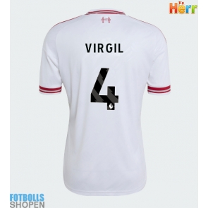 Billiga Liverpool Virgil van Dijk #4 Bortatröja 2026-27 Kortärmad